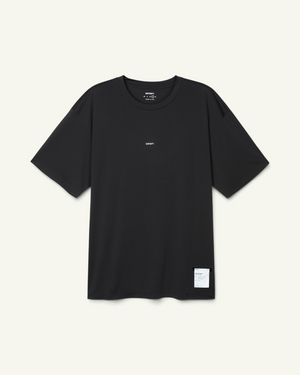 Satisfy AuraLite T-Shirt, Black – front