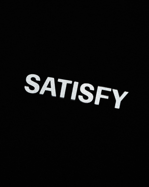 Satisfy AuraLite T-Shirt, Black – detail