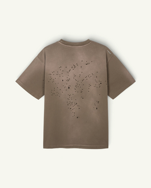 Satisfy MothTech T-Shirt, Sun Bleached Rain Drum – back