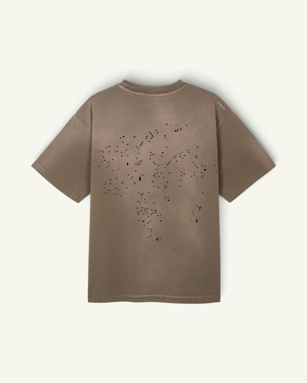 Satisfy MothTech T-Shirt, Sun Bleached Rain Drum – back