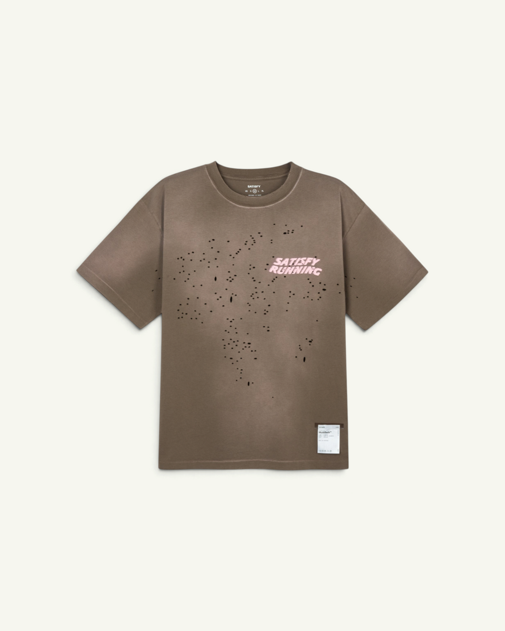 Satisfy MothTech T-Shirt, Sun Bleached Rain Drum – front