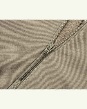 Satisfy FuzzFleece Octa Half-Zip Long Tee, Fallen Rock – detail