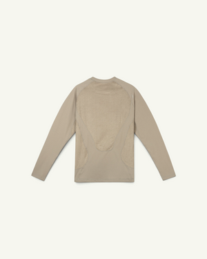 Satisfy FuzzFleece Octa Long Tee, Fallen Rock – back