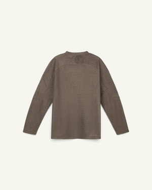 Satisfy FuzzFleece AD Long Tee, Falcon – back