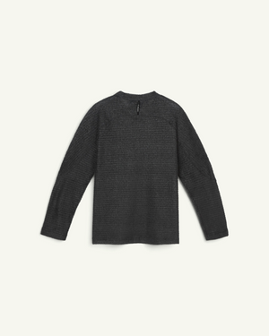 Satisfy FuzzFleece AD Long Tee, Phantom – back