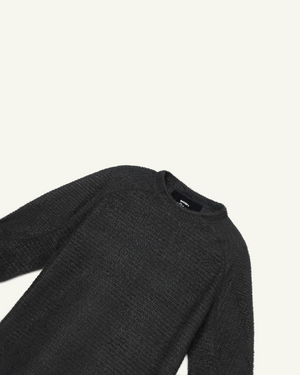 Satisfy FuzzFleece AD Long Tee, Phantom – side