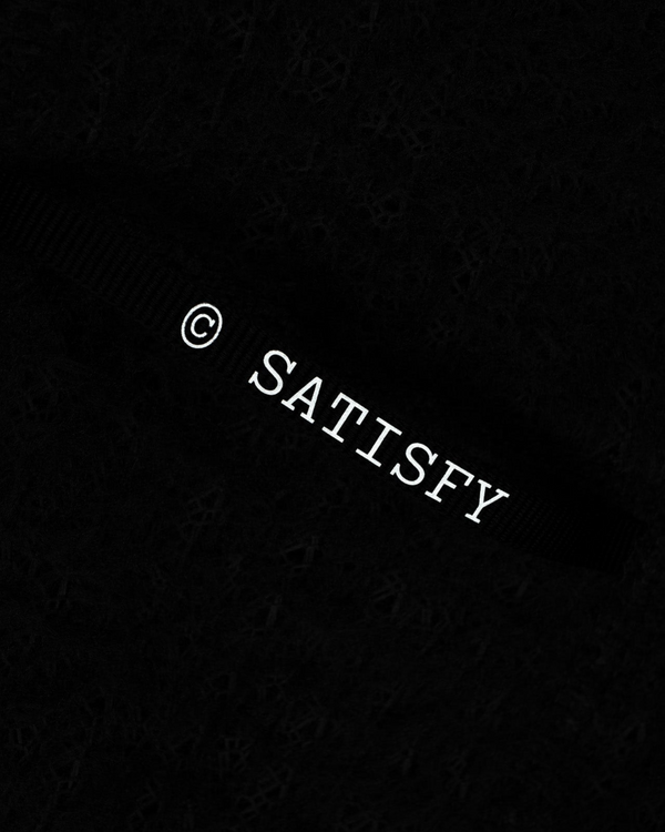Satisfy FuzzFleece AD Long Tee, Phantom – detail
