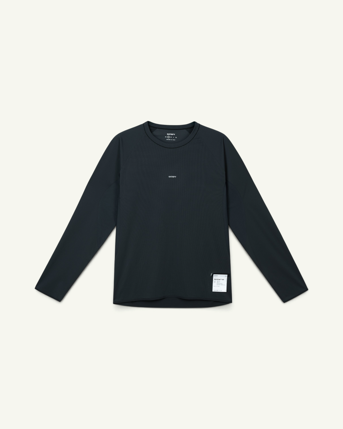 Satisfy AuraLite DSRT Long Tee, Black – front