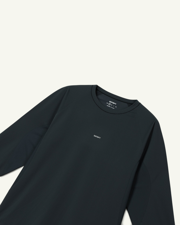 Satisfy AuraLite DSRT Long Tee, Black – side