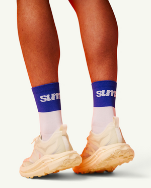 SUMS All Seasons Sock Blue & White