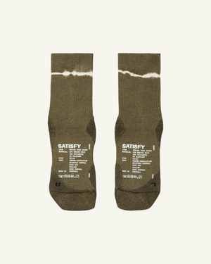 Satisfy Merino Nylon Tube Socks, Tie-Dye Capers – front
