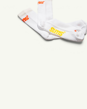 SUMS All Seasons Sock White