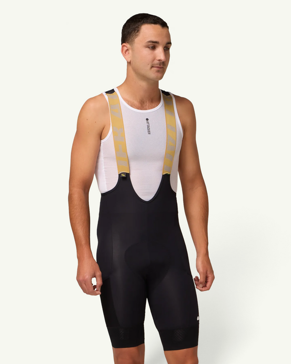 Attaquer All Day Cargo Bib Short, Black | Amateur