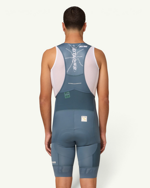 Attaquer All Day Cargo Bib Short, Steel | Amateur