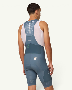 Attaquer All Day Cargo Bib Short, Steel | Amateur