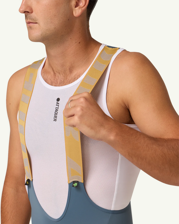 Attaquer All Day Cargo Bib Short, Steel | Amateur