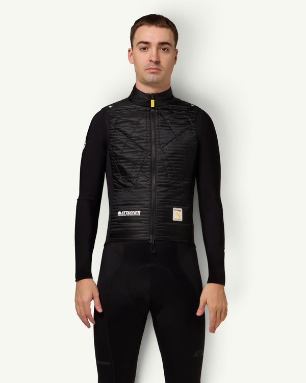 Attaquer All Day Insulated Gilet, Black | Amateur