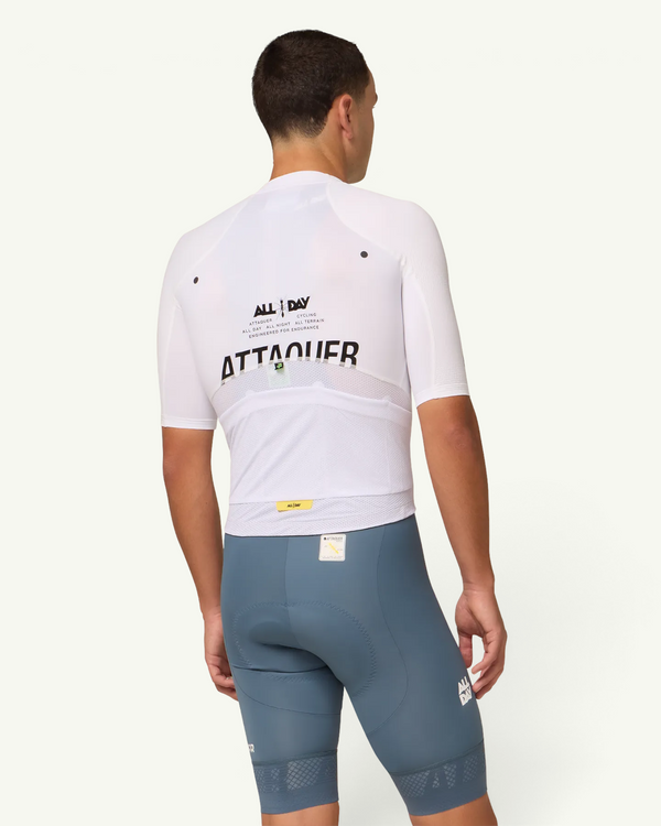 Attaquer All Day Jersey, White | Amateur
