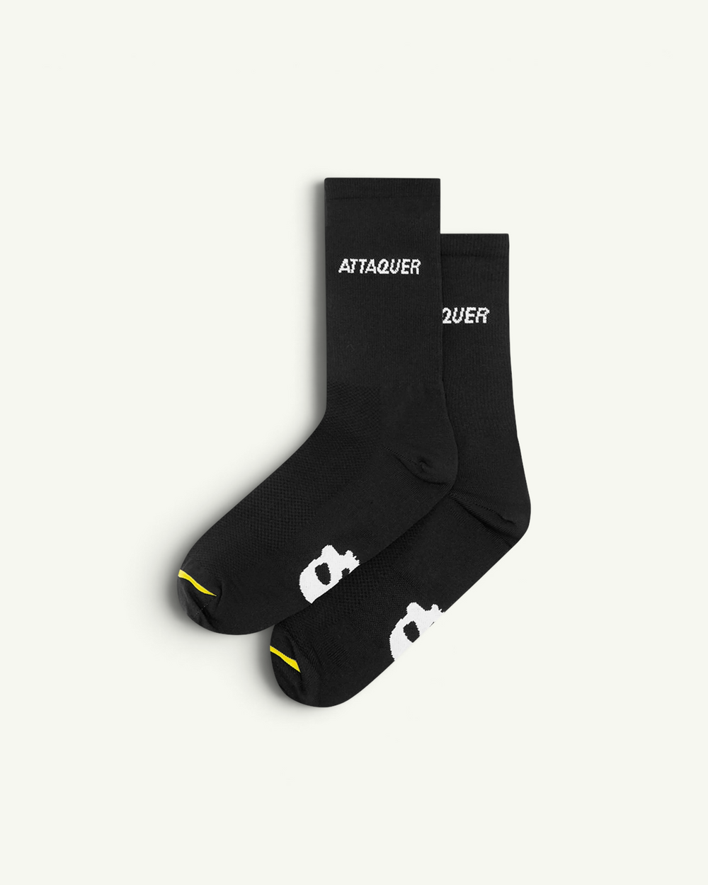 Attaquer All Day Side Logo Socks, Black | Amateur
