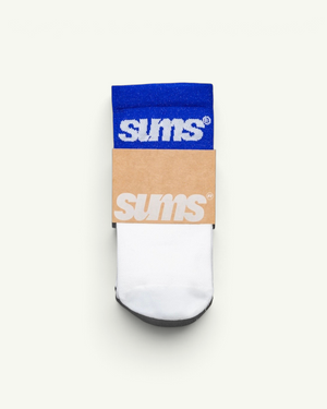 SUMS All Seasons Sock Blue & White