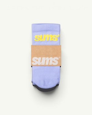 SUMS All Seasons Sock Lilac & Yellow