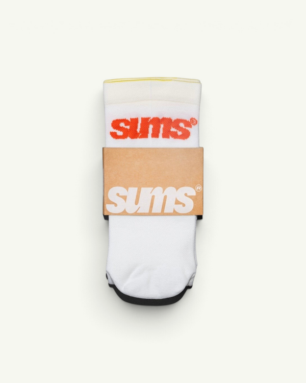 SUMS All Seasons Sock White