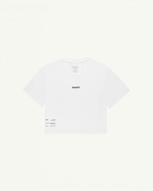 MICROMESH WOMEN'S CROPPED TEE