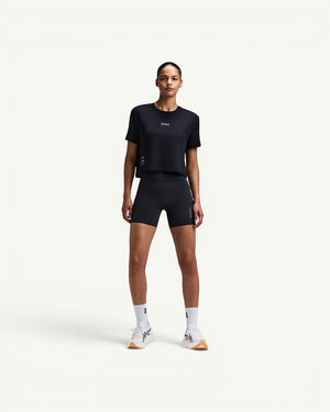 MICROMESH WOMEN'S CROPPED TEE