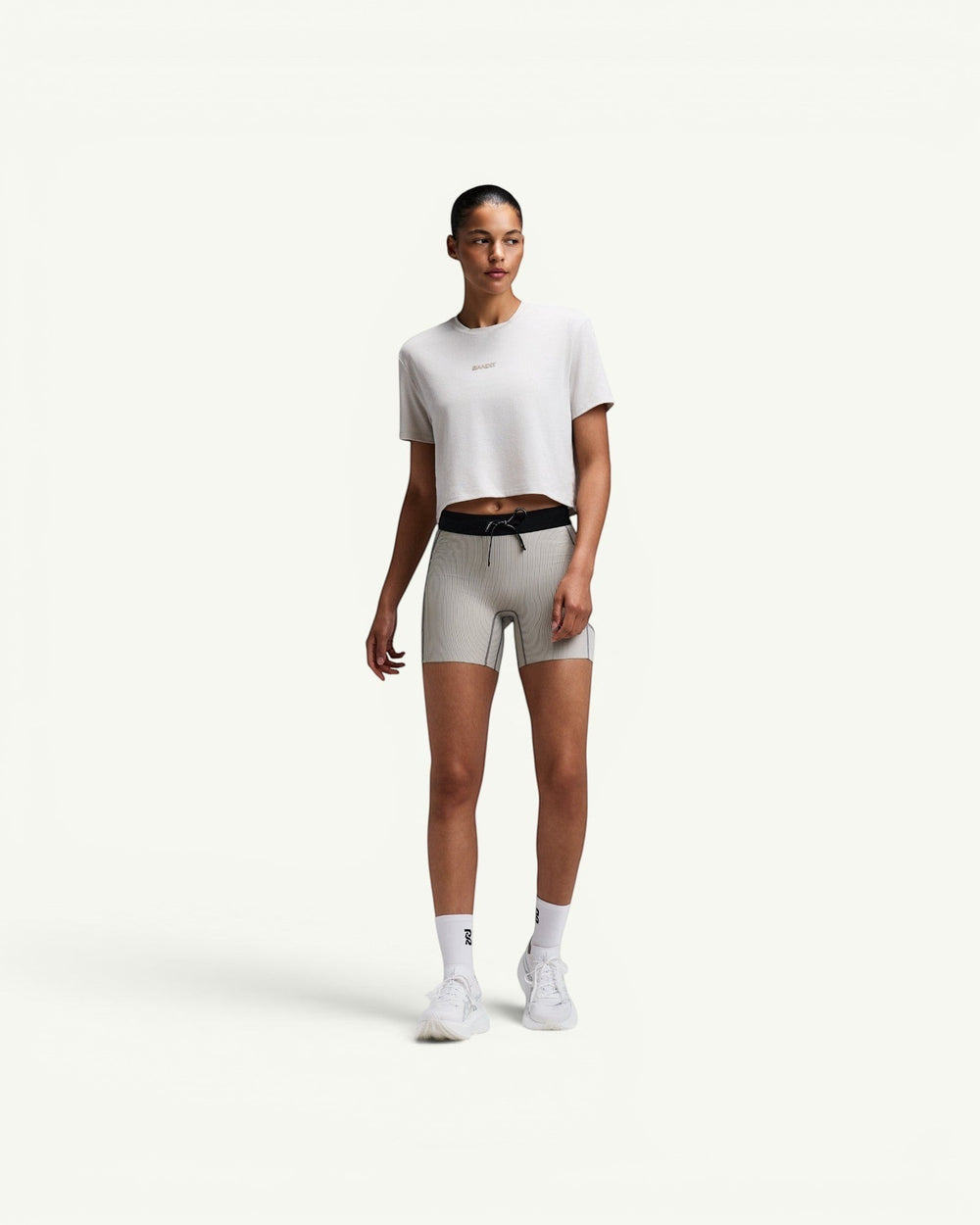 MICROMESH WOMEN'S CROPPED TEE