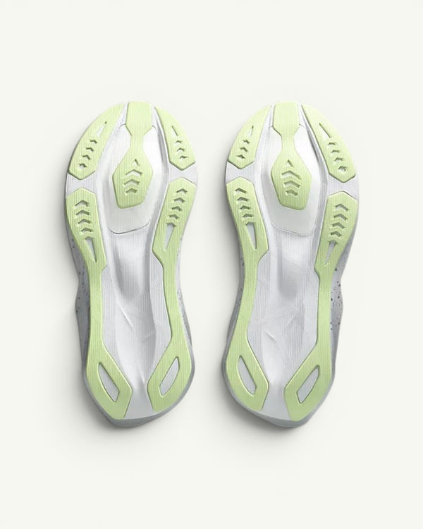Platinum/Glow Green