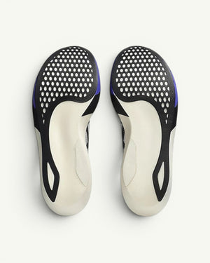 White/Cobalt Burst