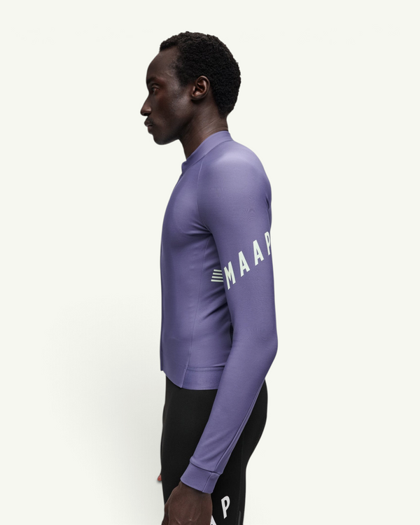 MAAP Apex Aeon Thermal LS Jersey, Deep Cobalt | Amateur