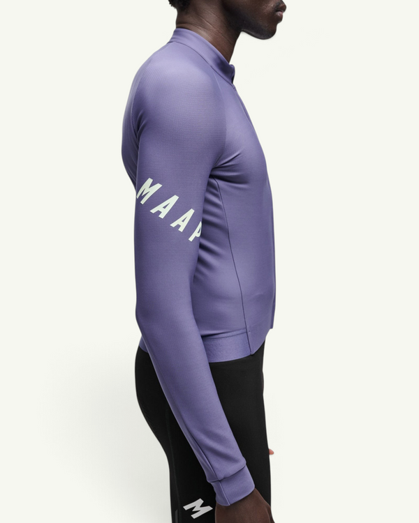 MAAP Apex Aeon Thermal LS Jersey, Deep Cobalt | Amateur