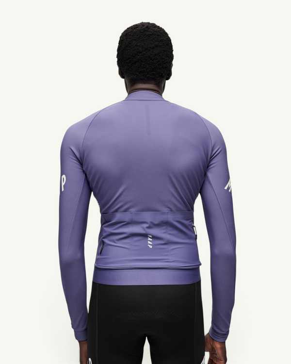 MAAP Apex Aeon Thermal LS Jersey, Deep Cobalt | Amateur