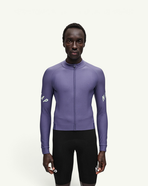 MAAP Apex Aeon Thermal LS Jersey, Deep Cobalt | Amateur