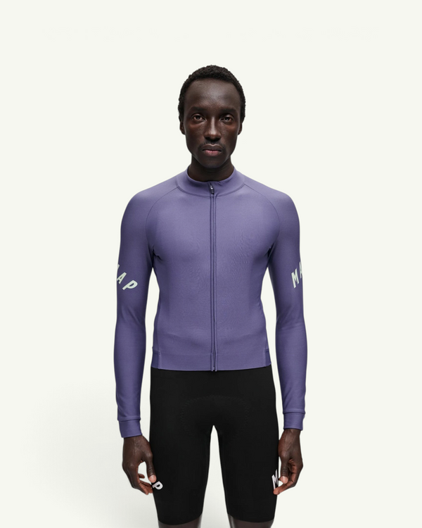 MAAP Apex Aeon Thermal LS Jersey, Deep Cobalt | Amateur