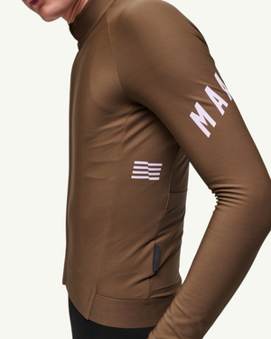 MAAP Apex Aeon Thermal LS Jersey, Espresso | Amateur