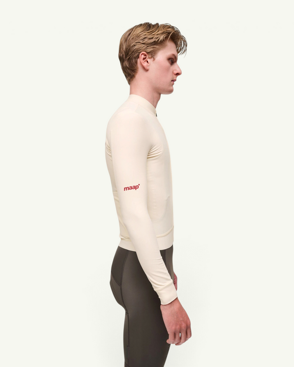 MAAP Training Thermal LS Jersey 2.0, Cream | Amateur