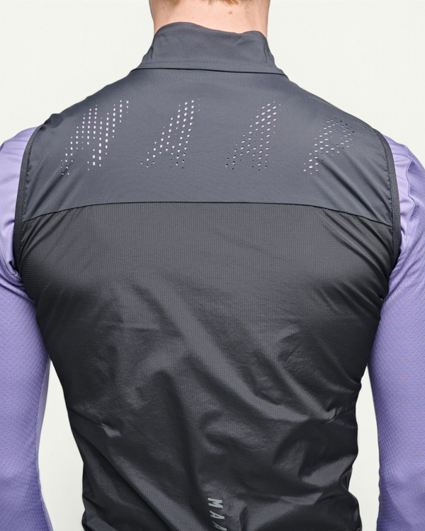 MAAP Team Flow Vest, Jet Black | Amateur