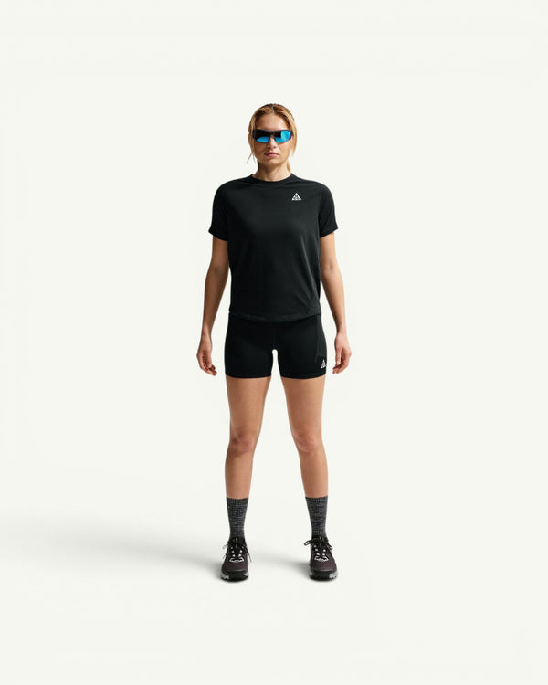 Nike ACG Women's 4 Inch Trail Running Shorts, Black / Summit White | Amateur