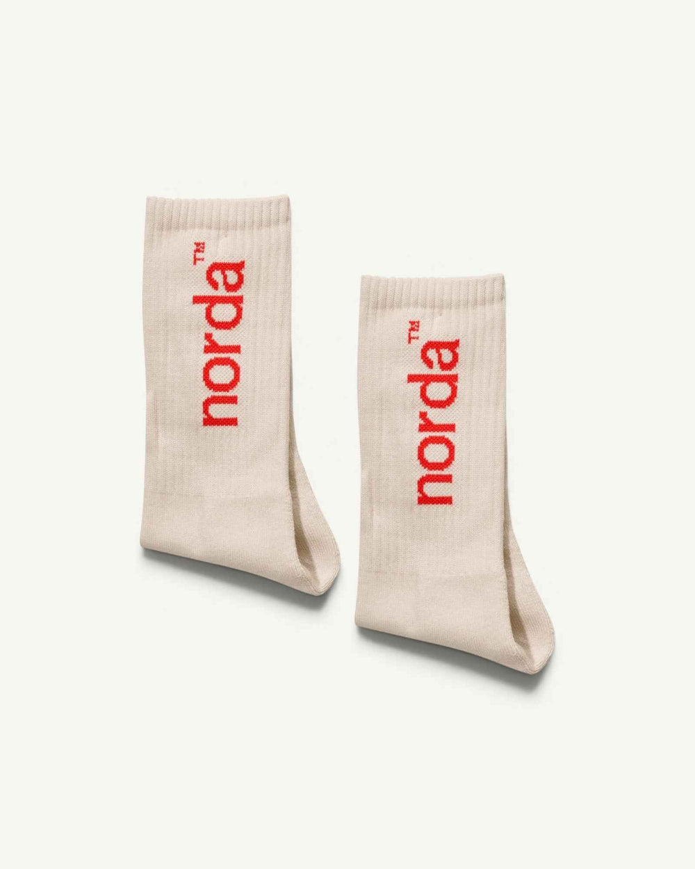 Norda Trail Socks, Cream – front