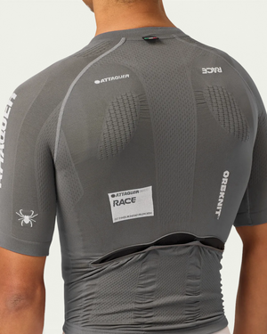 Attaquer OrbKnit Race Jersey, Anthracite | Amateur