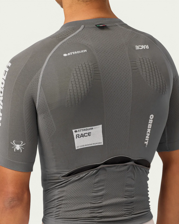 Attaquer OrbKnit Race Jersey, Anthracite | Amateur
