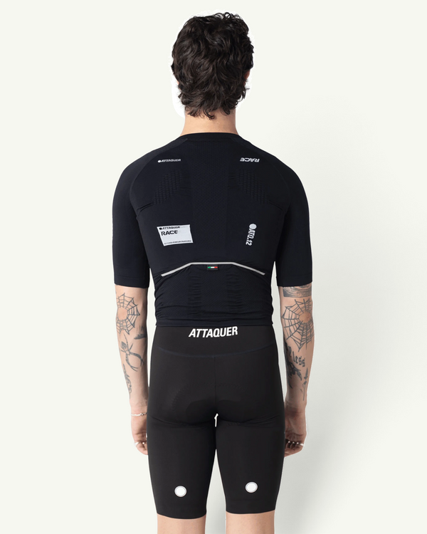 Attaquer OrbKnit Race Jersey, Black | Amateur