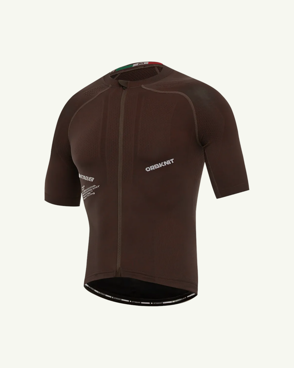 Attaquer OrbKnit Race Jersey, Brown | Amateur