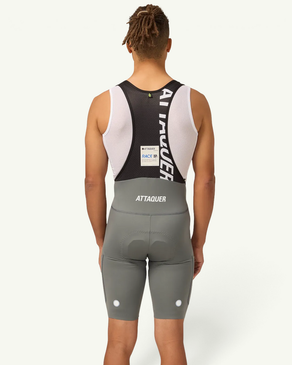 Attaquer Race Cargo Bib Short, Anthracite | Amateur