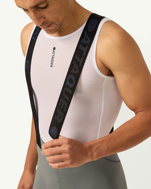 Attaquer Race Cargo Bib Short, Anthracite | Amateur