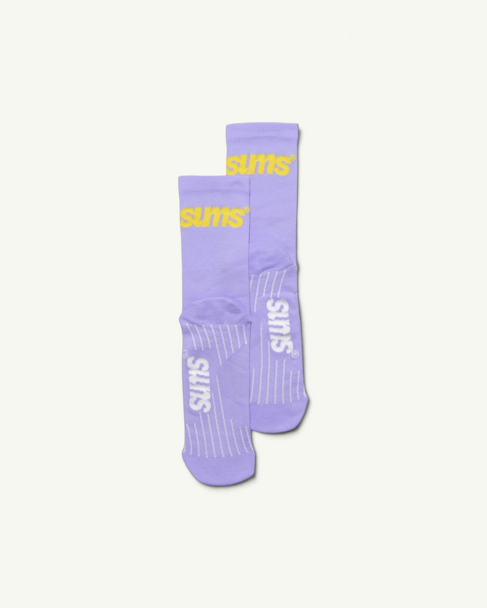 SUMS All Seasons Sock Lilac & Yellow