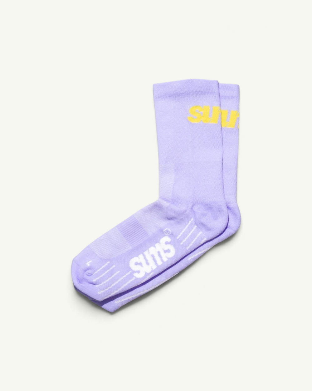 SUMS All Seasons Sock Lilac & Yellow
