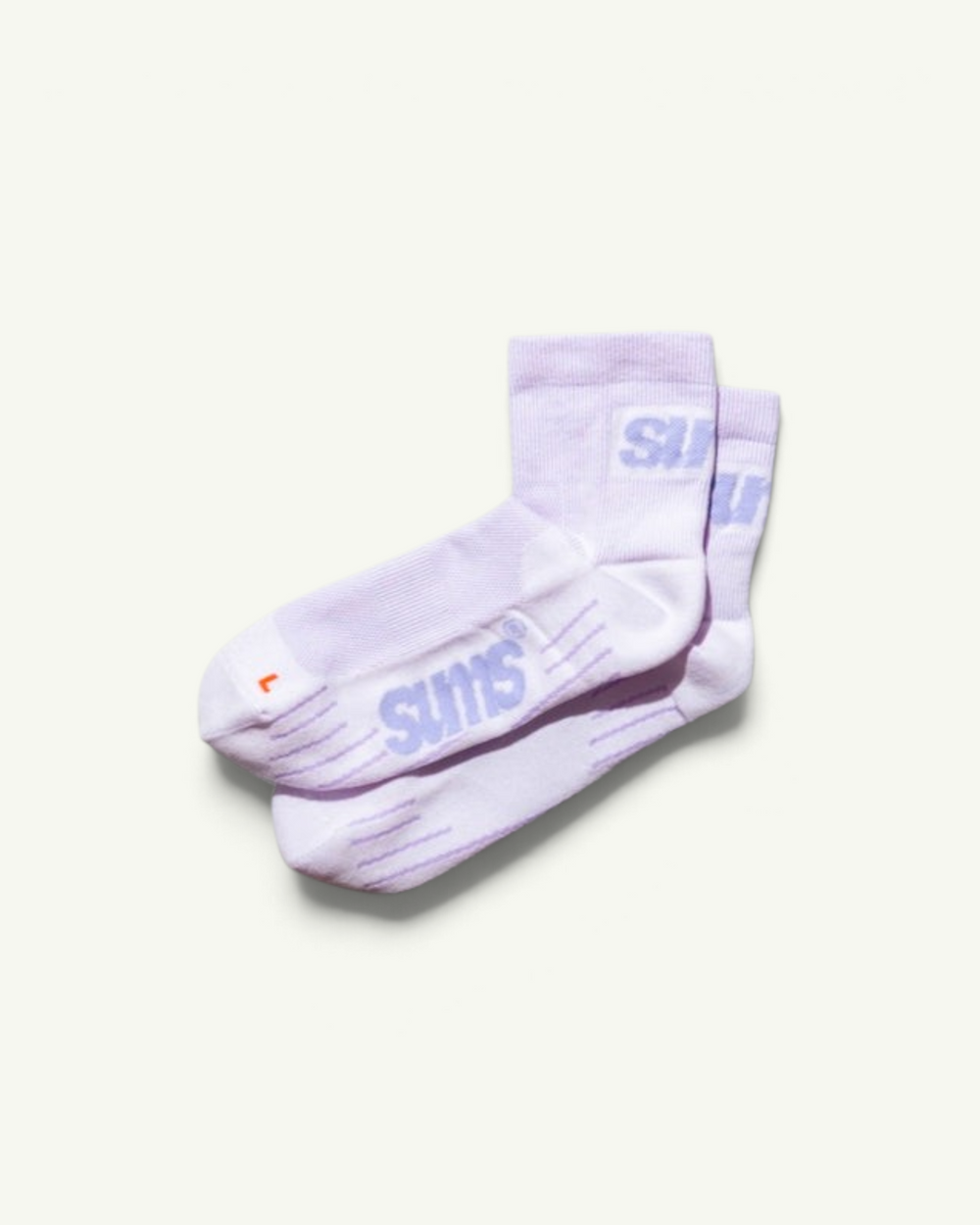 SUMS Quarter Crew Sock Faded Lilac